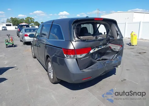 2016 Honda Odyssey Se from USA, damaged, VIN 5FNRL5H31GB095139